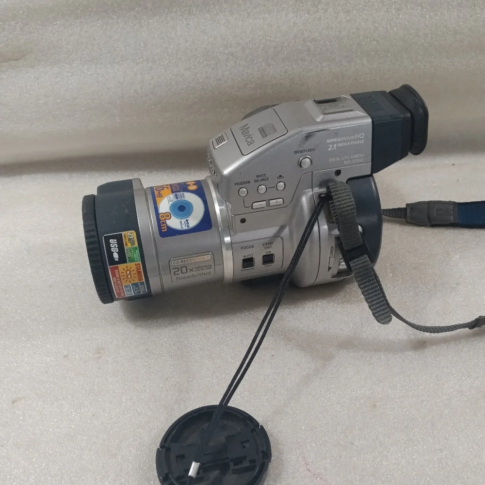 Sony Mavica MVC-CD1000 Digital Still Camera CDR Untested